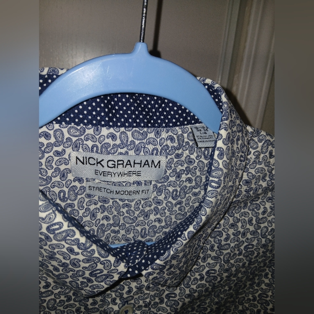 Longsleeve Button-down Patterned Shirt
